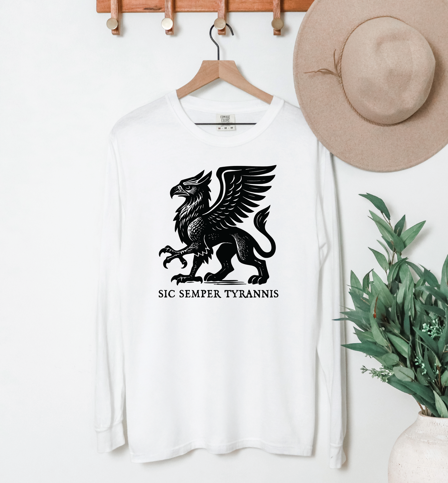 Sic Semper Tyrannis Griffon Long Sleeve T-Shirt