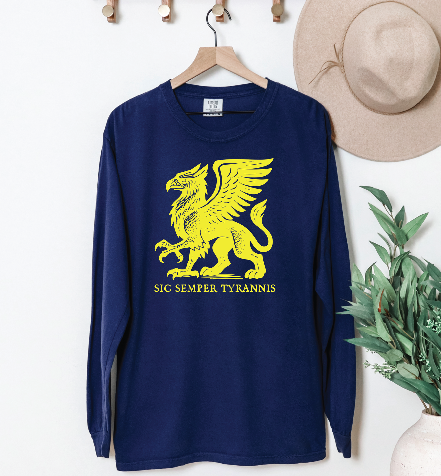 Sic Semper Tyrannis Griffon Long Sleeve T-Shirt