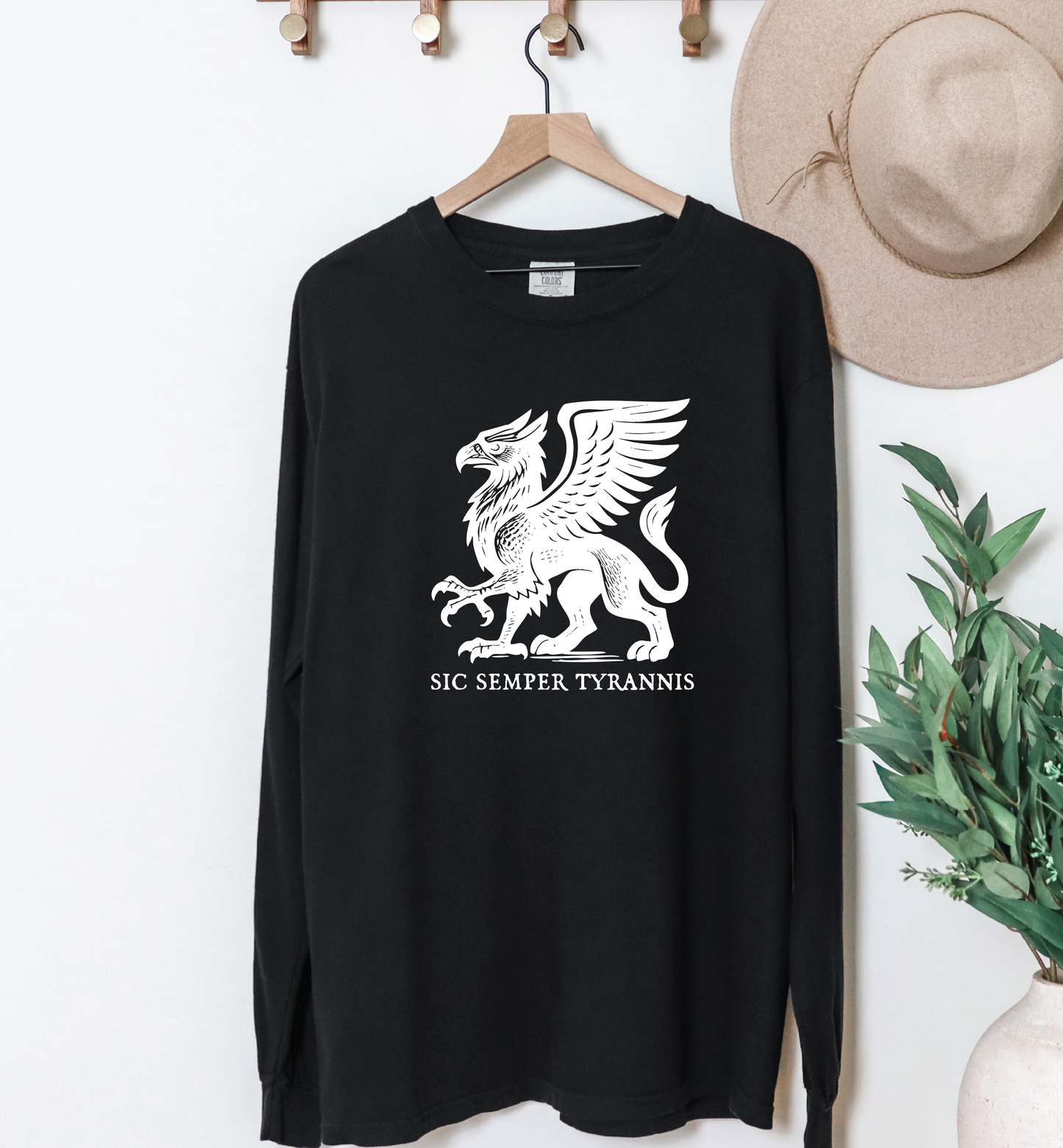 Sic Semper Tyrannis Griffon Long Sleeve T-Shirt