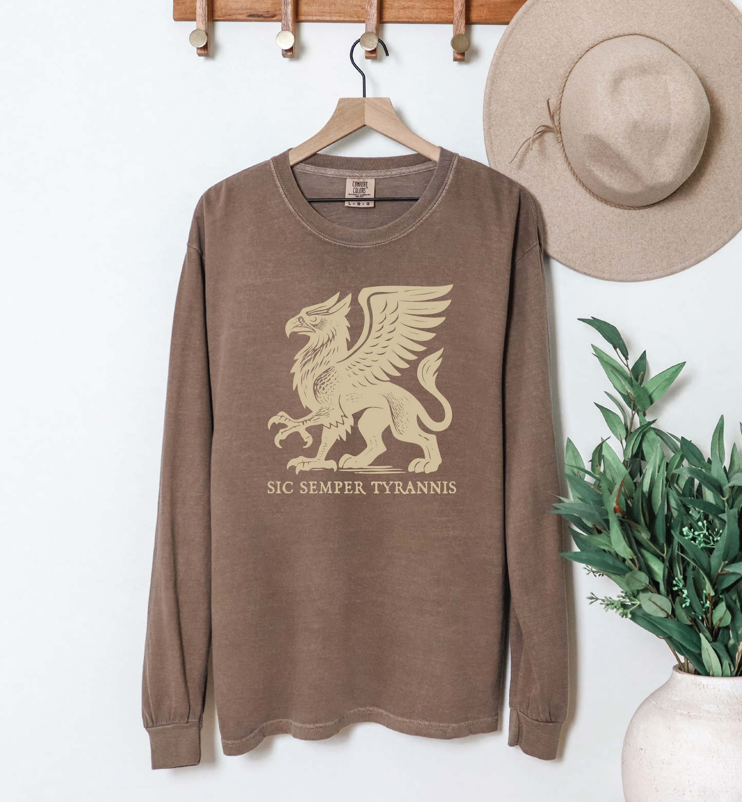 Sic Semper Tyrannis Griffon Long Sleeve T-Shirt