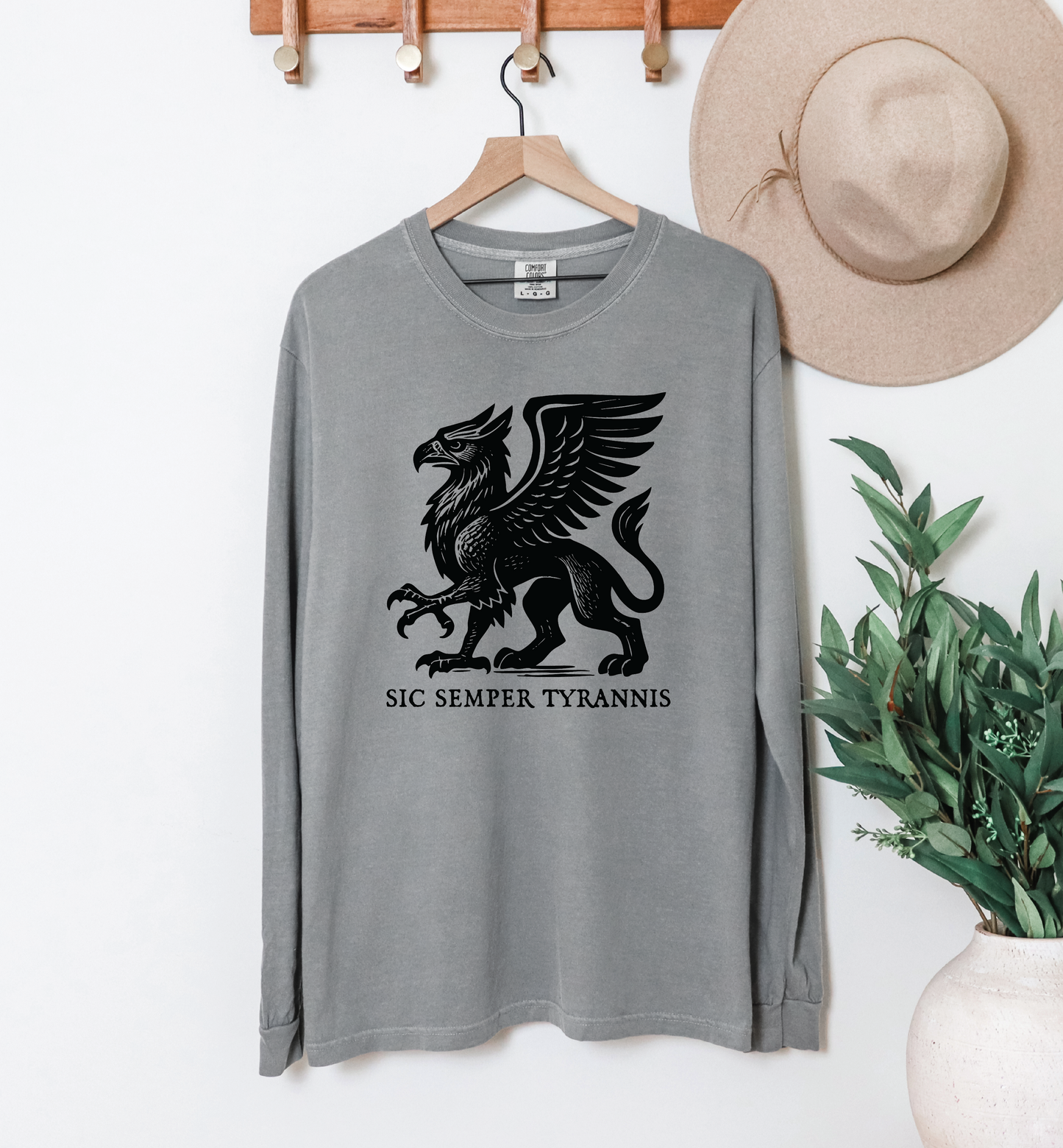 Sic Semper Tyrannis Griffon Long Sleeve T-Shirt