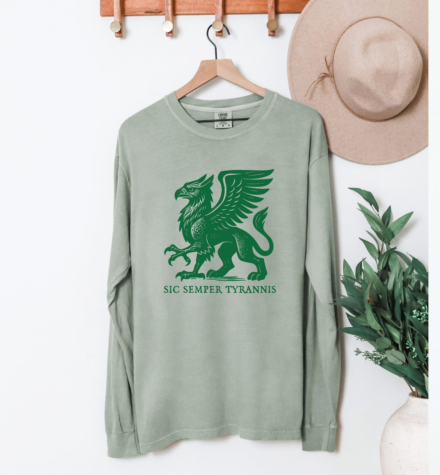 Sic Semper Tyrannis Griffon Long Sleeve T-Shirt