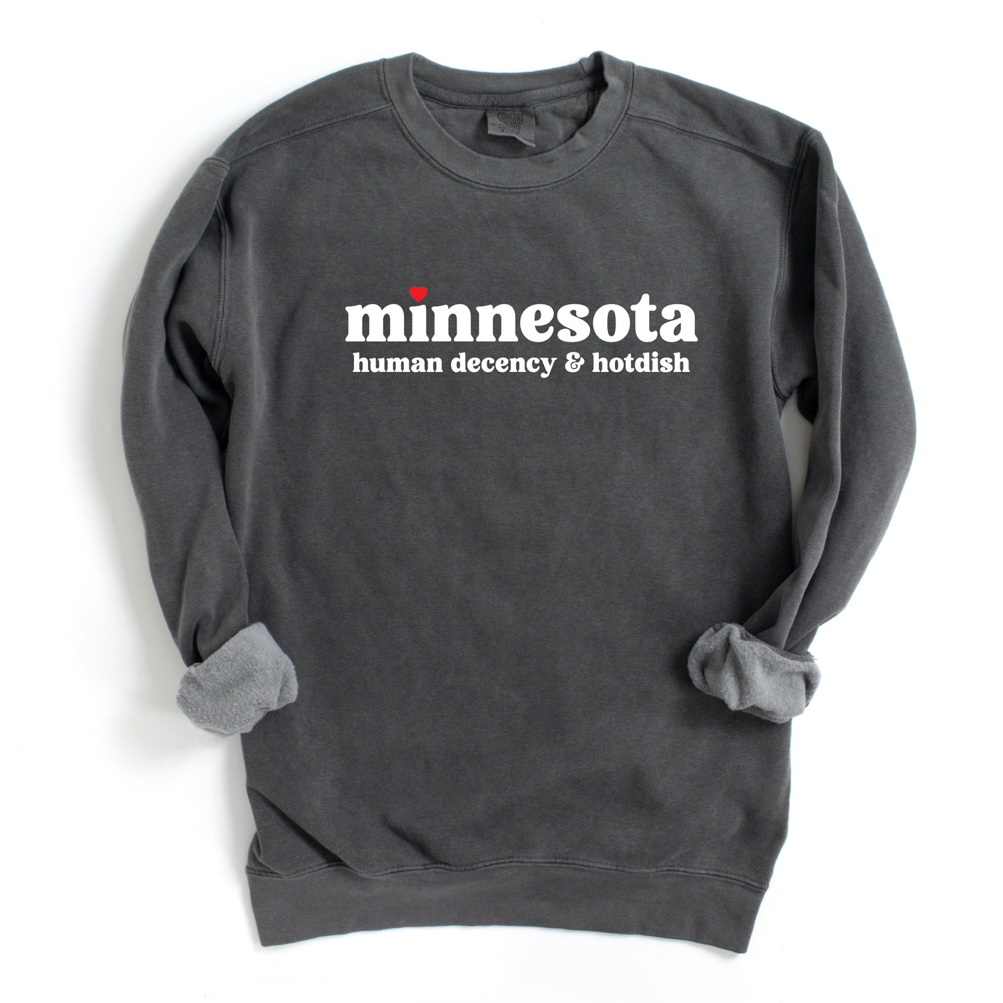 Minnesota Human Decency & Hotdish Sweatshirt