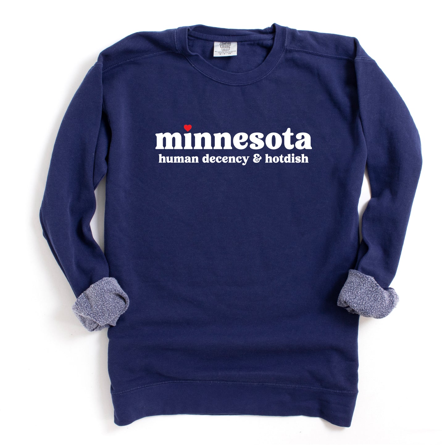 Minnesota Human Decency & Hotdish Sweatshirt