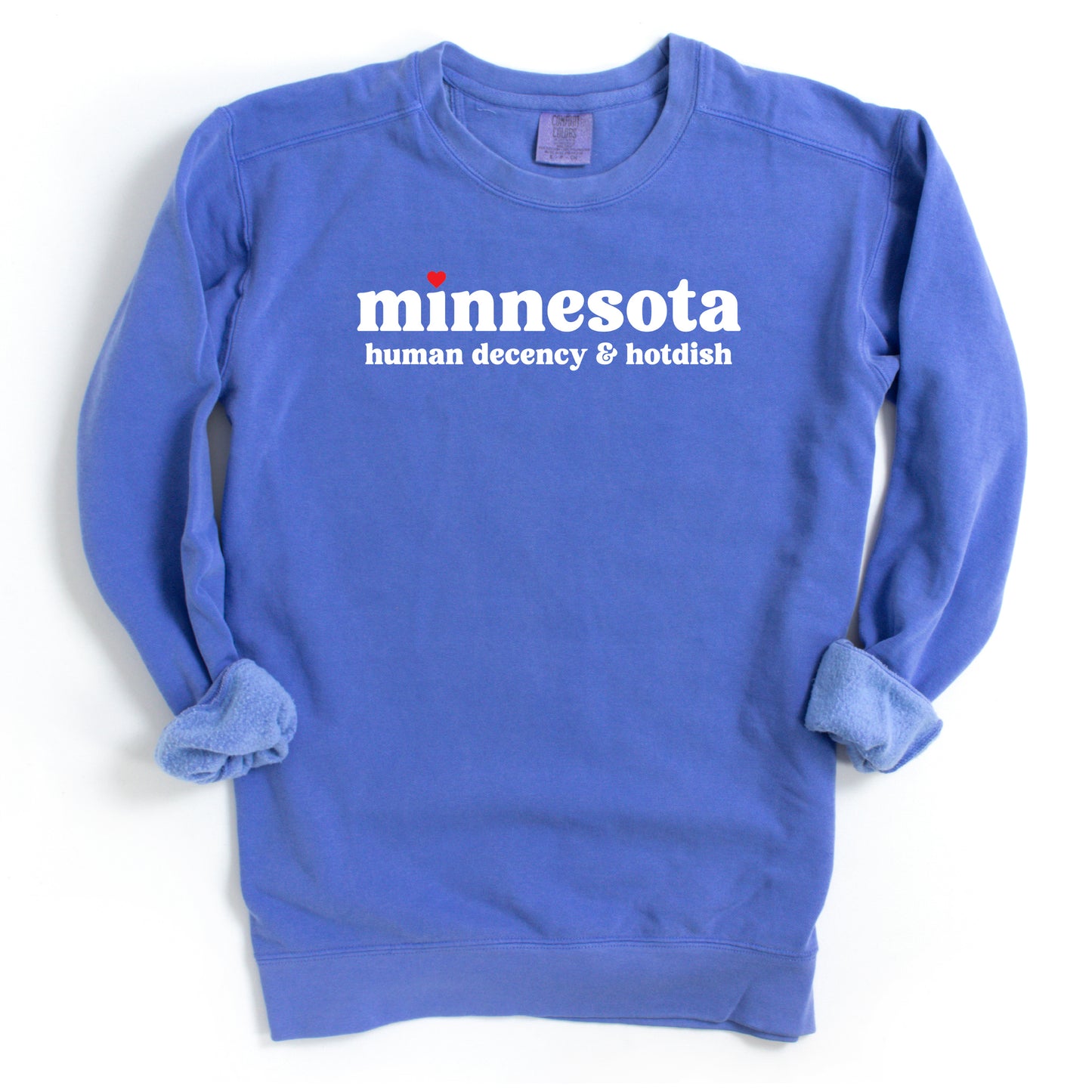 Minnesota Human Decency & Hotdish Sweatshirt